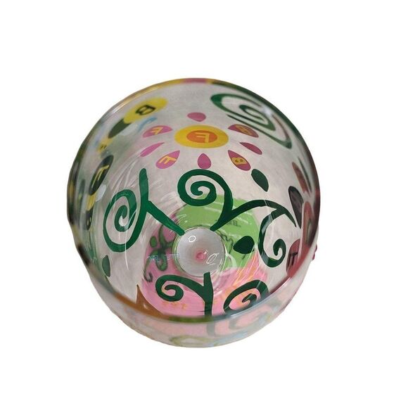 Lolita Dining Drinkware, Hand Painted "Best Friends Forever" Stemmed Wine Glass - Picture 10 of 11